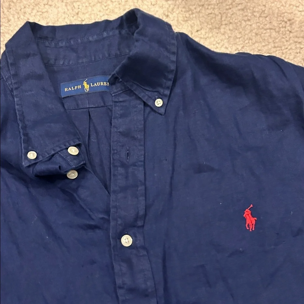 Ralph Lauren Classic Fit Linen Shirt